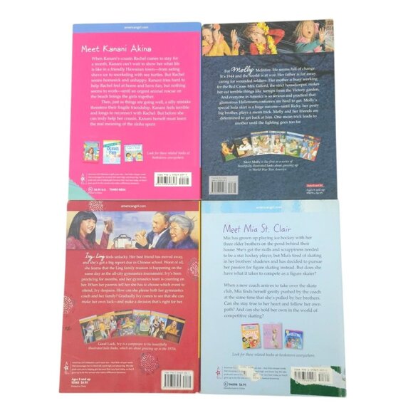 American Girl Aloha Kanani Meet Molly Good Luck Ivy Mia Paperback Books Lot Of 4 - Picture 2 of 11